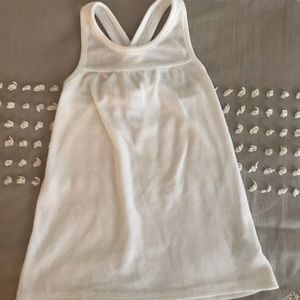 White Terry Swim Coverup